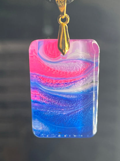 RESIN PENDANT - 7