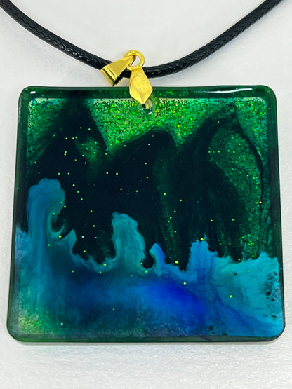 RESIN PENDANT - 36