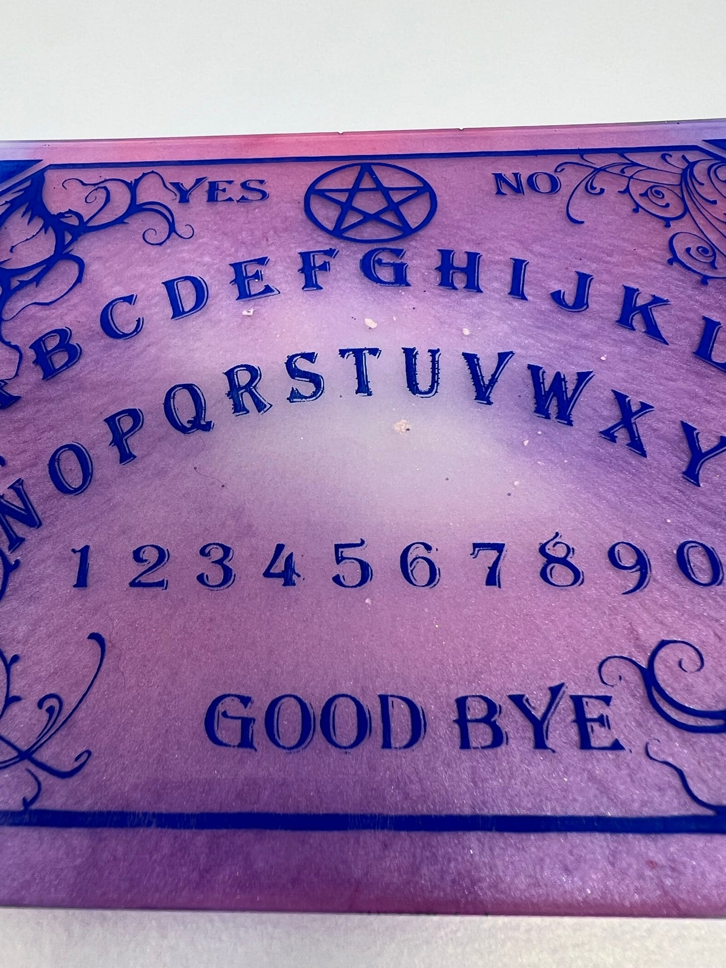 🕯️ Amethyst Veil Classic Talking Board | Traditional Spirit Communication Board (6" × 4.75")