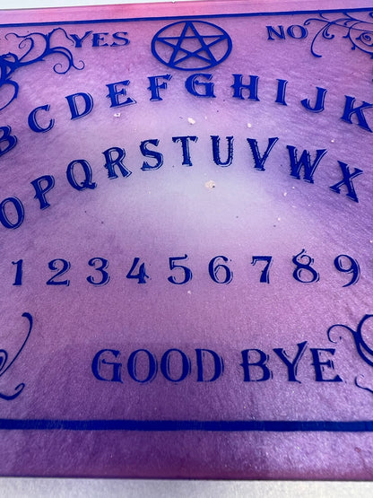 🕯️ Amethyst Veil Classic Talking Board | Traditional Spirit Communication Board (6" × 4.75")