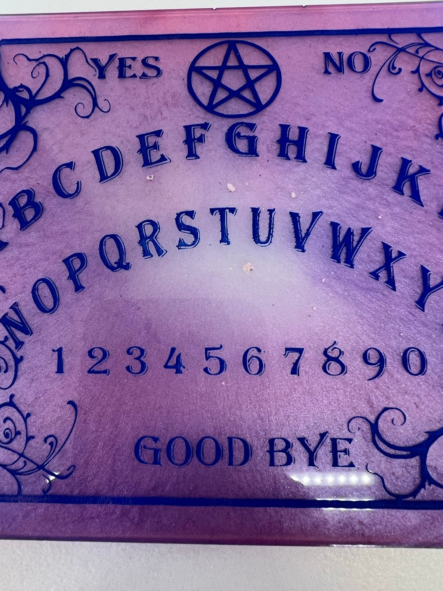 🕯️ Amethyst Veil Classic Talking Board | Traditional Spirit Communication Board (6" × 4.75")