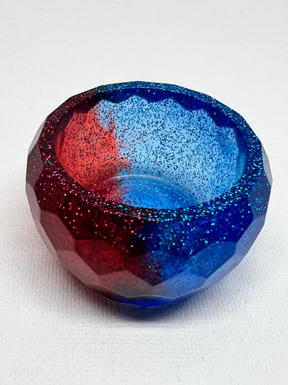 BLUE & RED - TINY BOWL