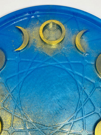 celestial dawn 3d moon phase tray - 10