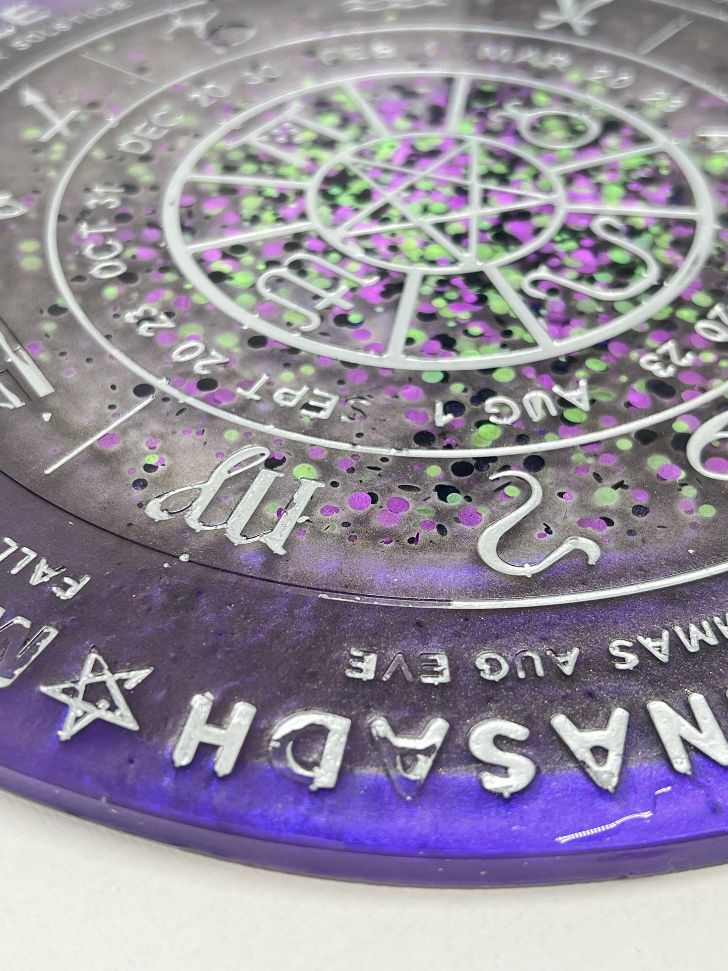 ✨ Midnight Oracle Wheel of the Year Altar Tray ✨