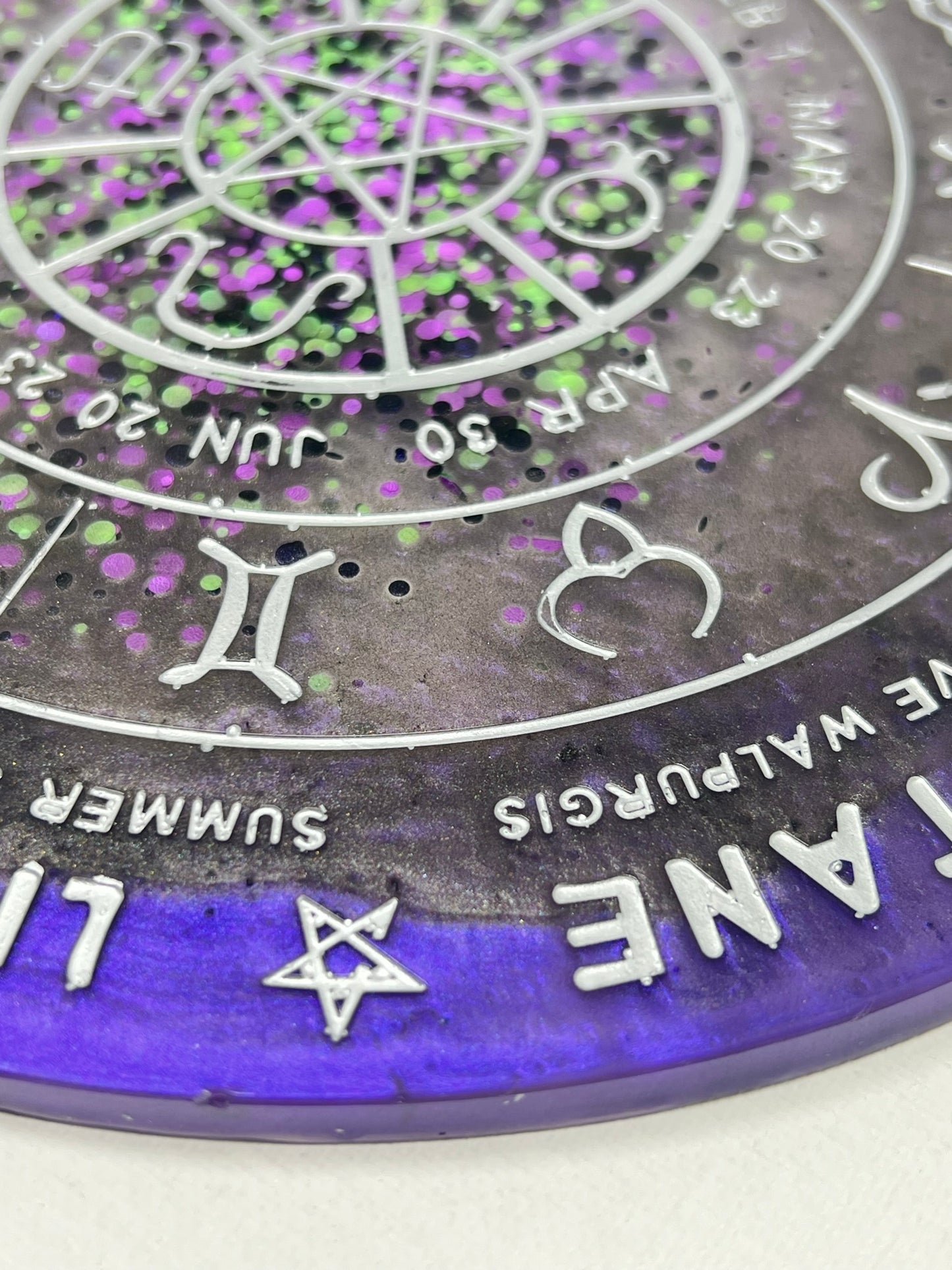 ✨ Midnight Oracle Wheel of the Year Altar Tray ✨