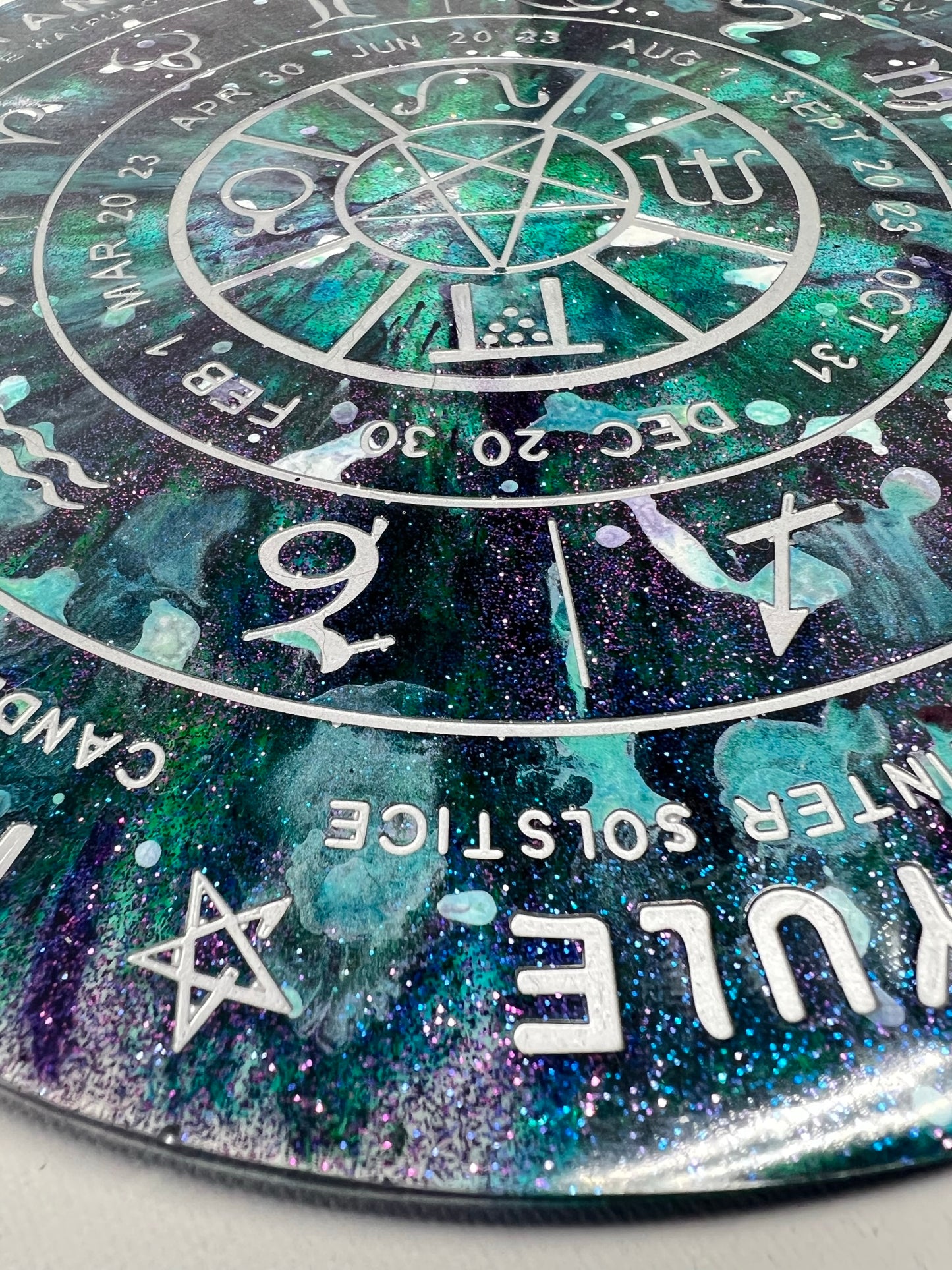 ✨ Enchanted Tides Wheel of the Year Altar Tray ✨