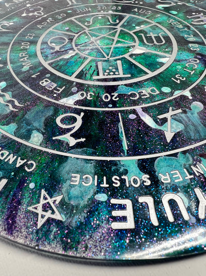 ✨ Enchanted Tides Wheel of the Year Altar Tray ✨