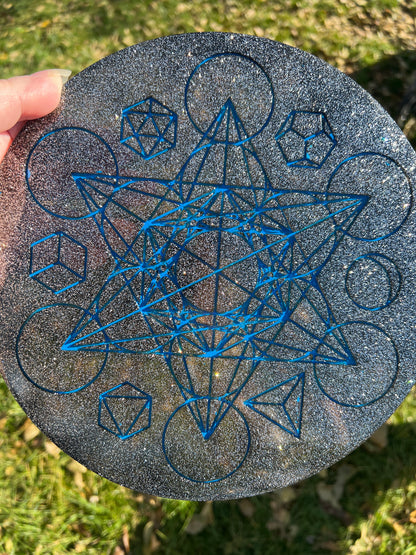 SACRED GEOMETRY TRAY - MEDIUM