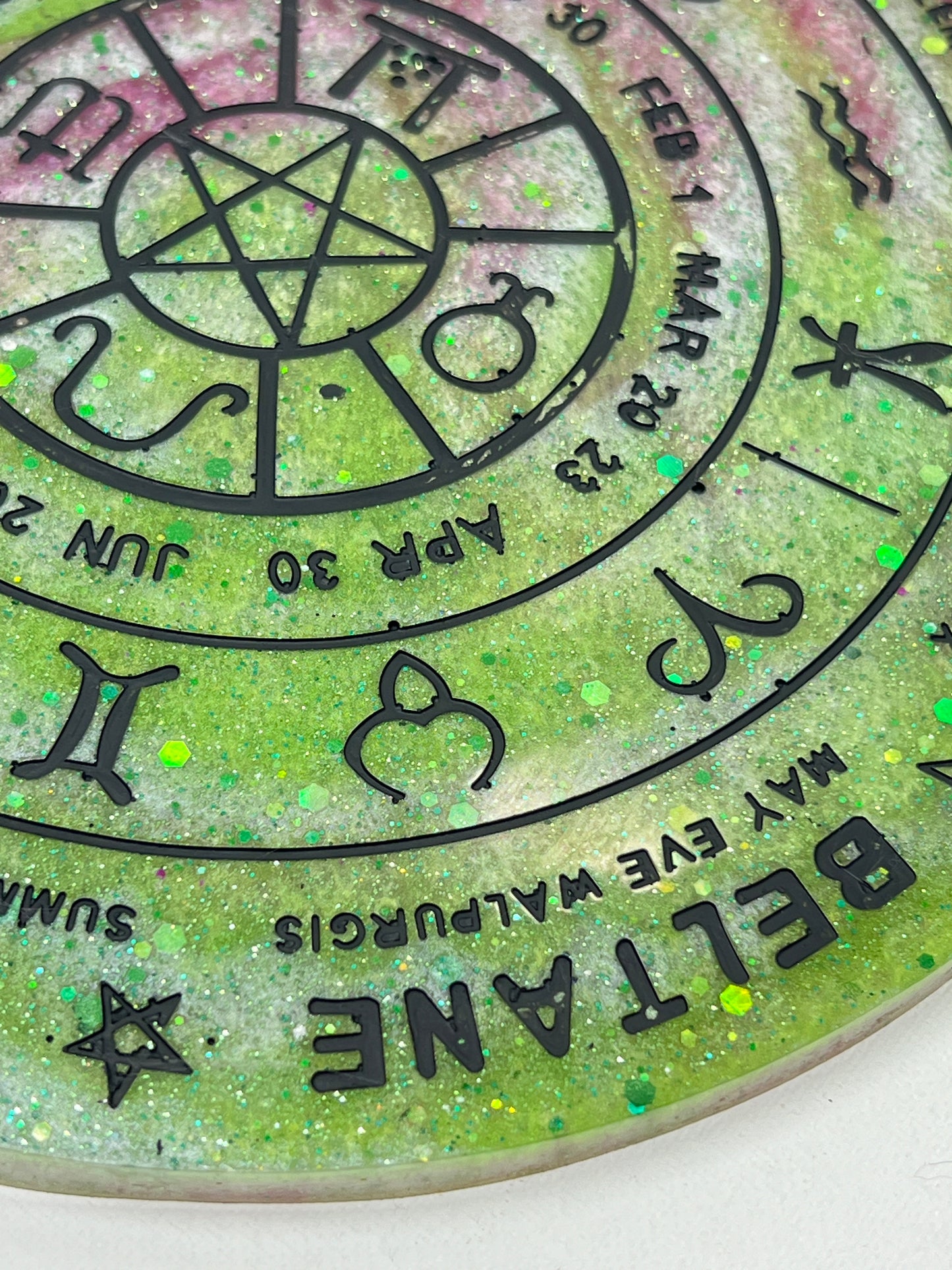 ✨ Enchanted Grove Wheel of the Year Altar Tray ✨