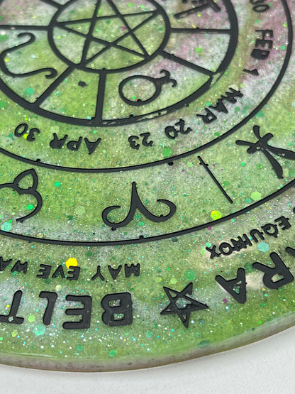 ✨ Enchanted Grove Wheel of the Year Altar Tray ✨