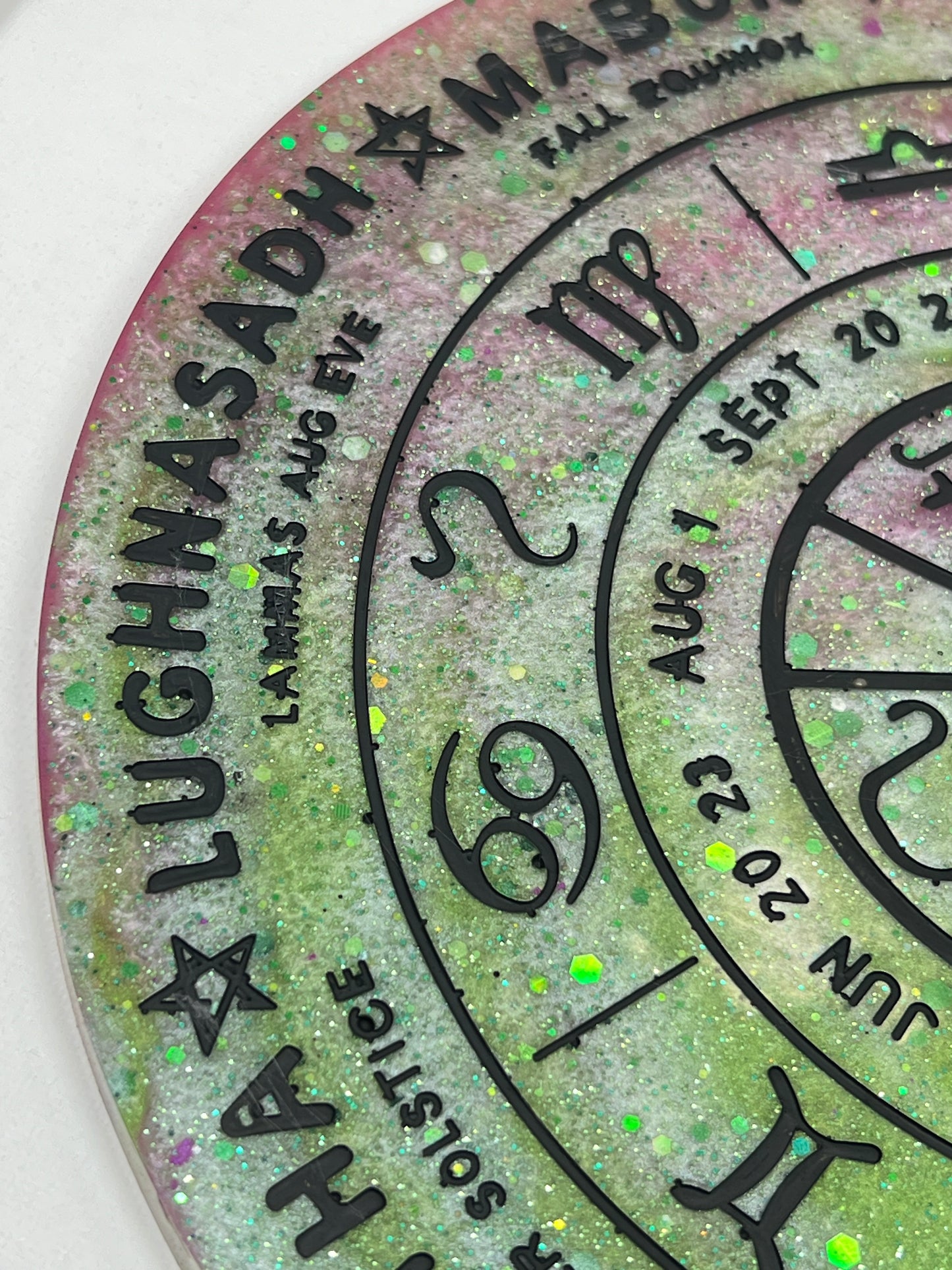 ✨ Enchanted Grove Wheel of the Year Altar Tray ✨