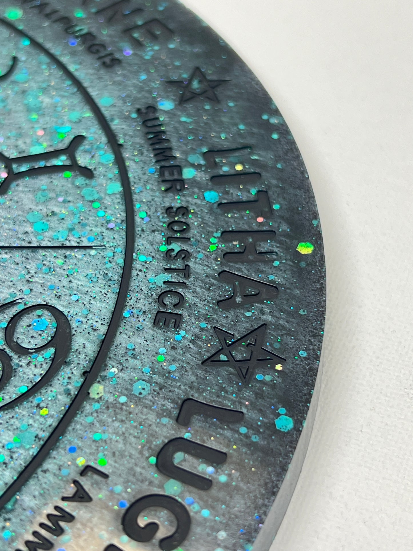 ✨ Frosted Nebula Wheel of the Year Altar Tray ✨