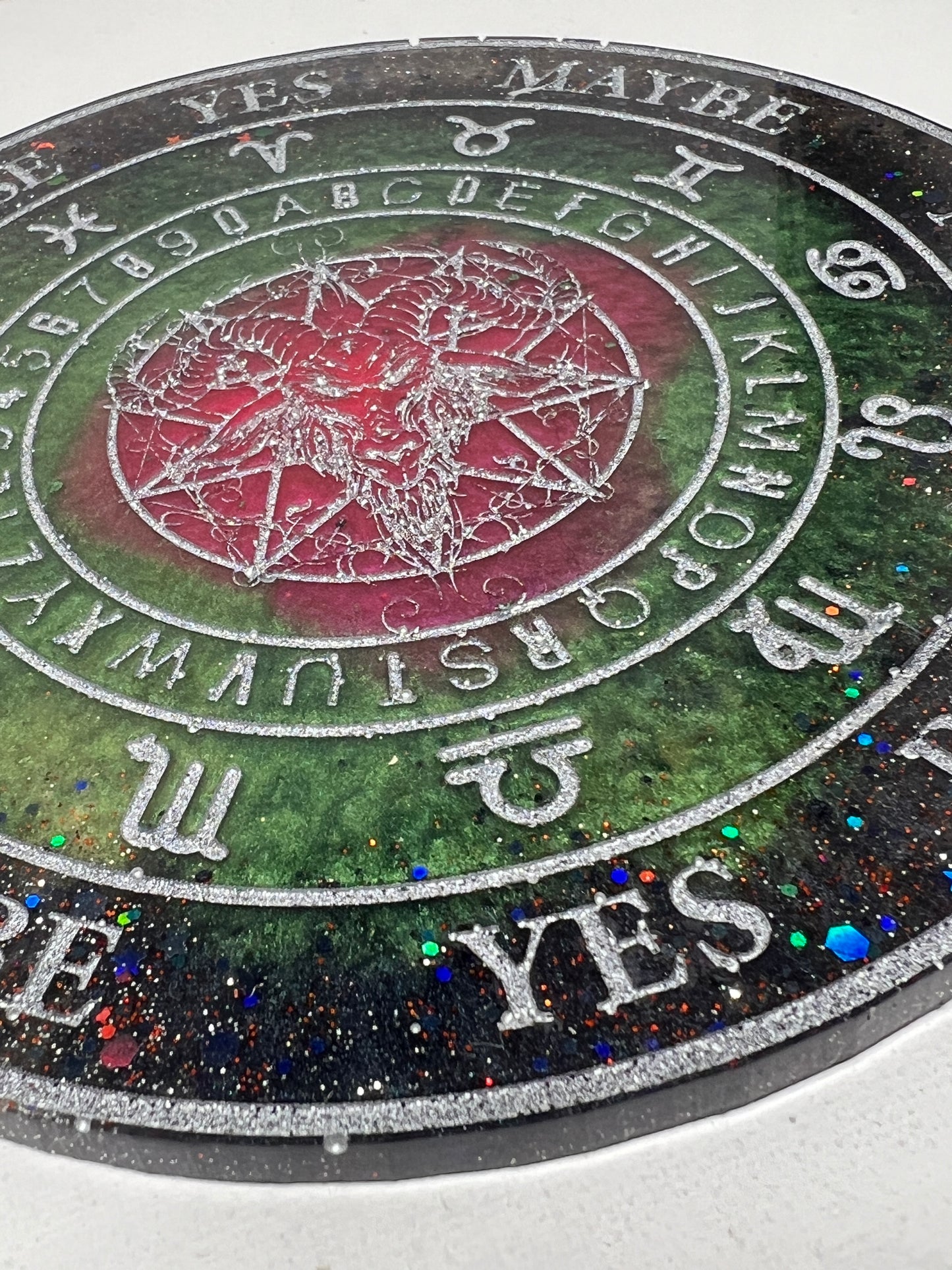 🜏 Verdant Flame Talking Board | Baphomet Talking Board