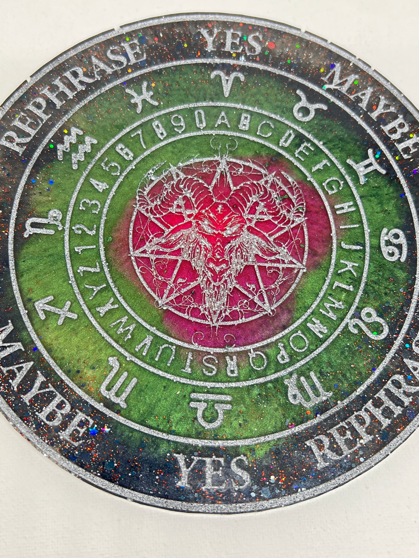 🜏 Verdant Flame Talking Board | Baphomet Talking Board