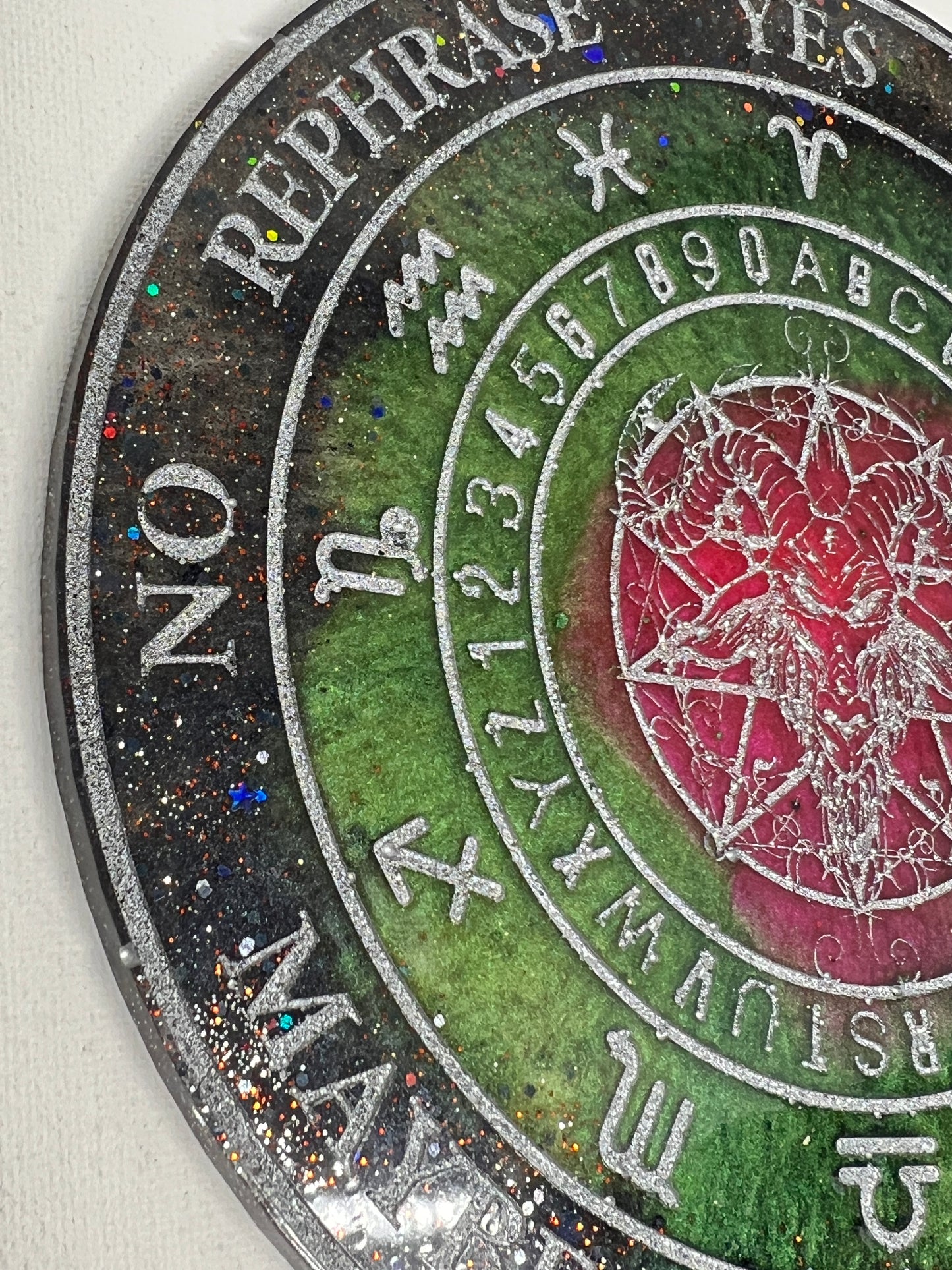 🜏 Verdant Flame Talking Board | Baphomet Talking Board