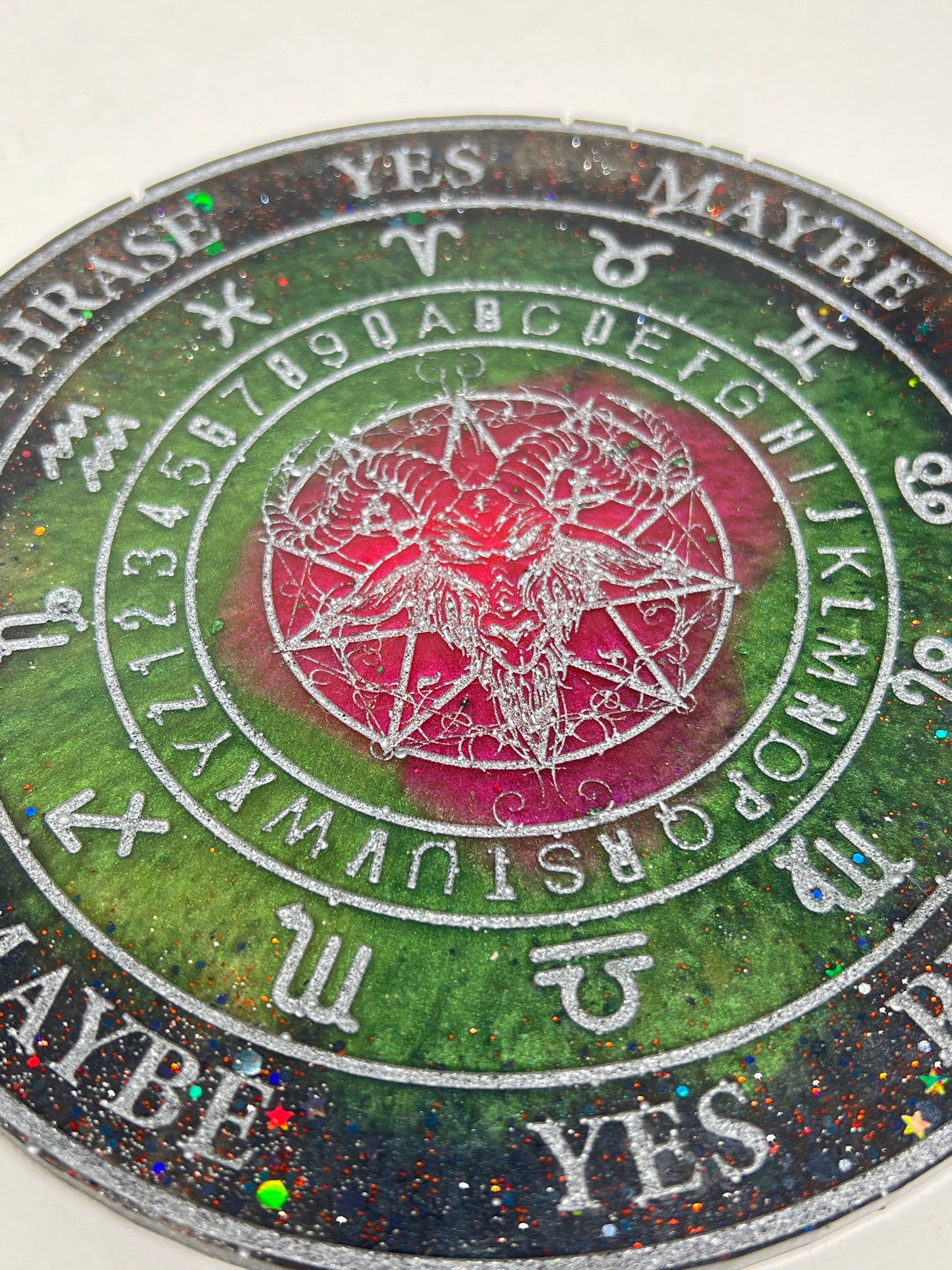 🜏 Verdant Flame Talking Board | Baphomet Talking Board