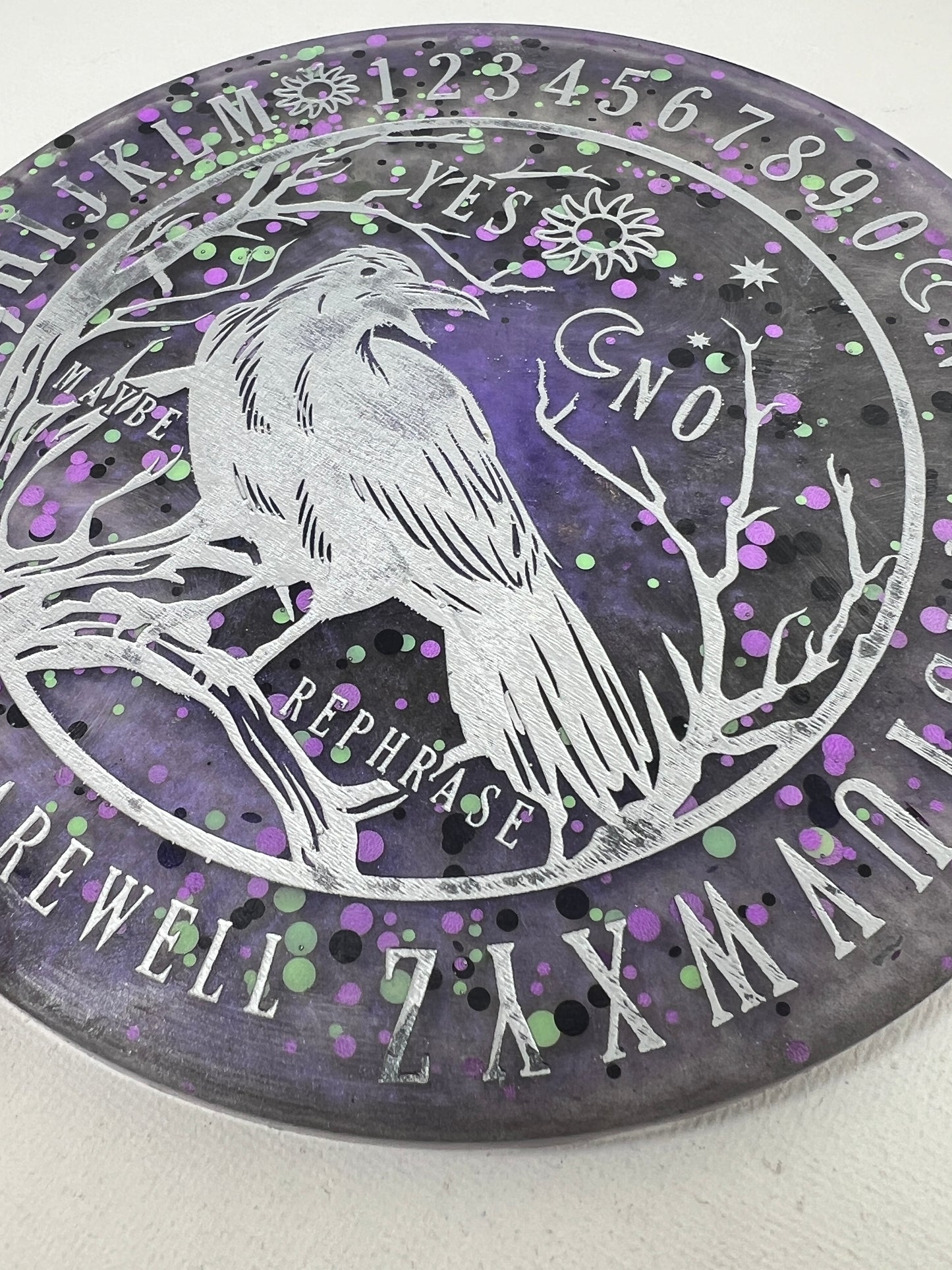 Enchanted Midnight Raven Spirit Board