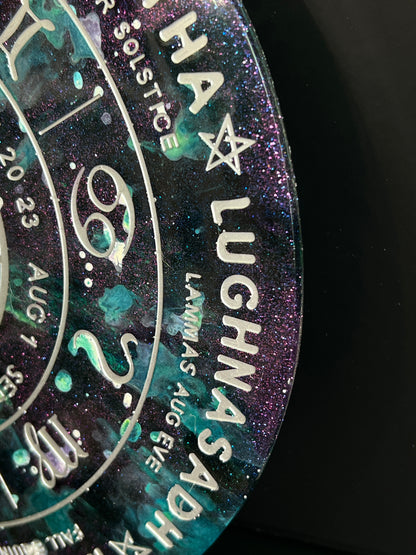 ✨ Enchanted Tides Wheel of the Year Altar Tray ✨