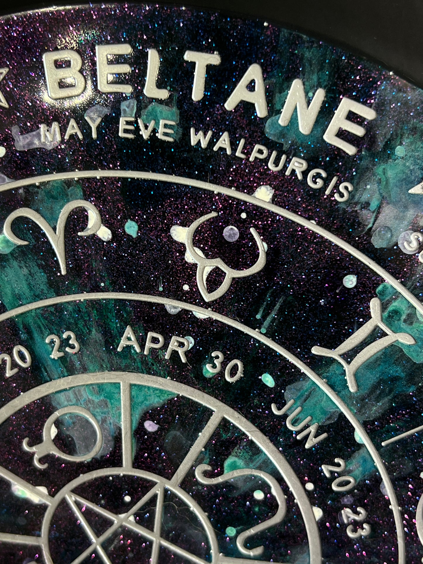 ✨ Enchanted Tides Wheel of the Year Altar Tray ✨