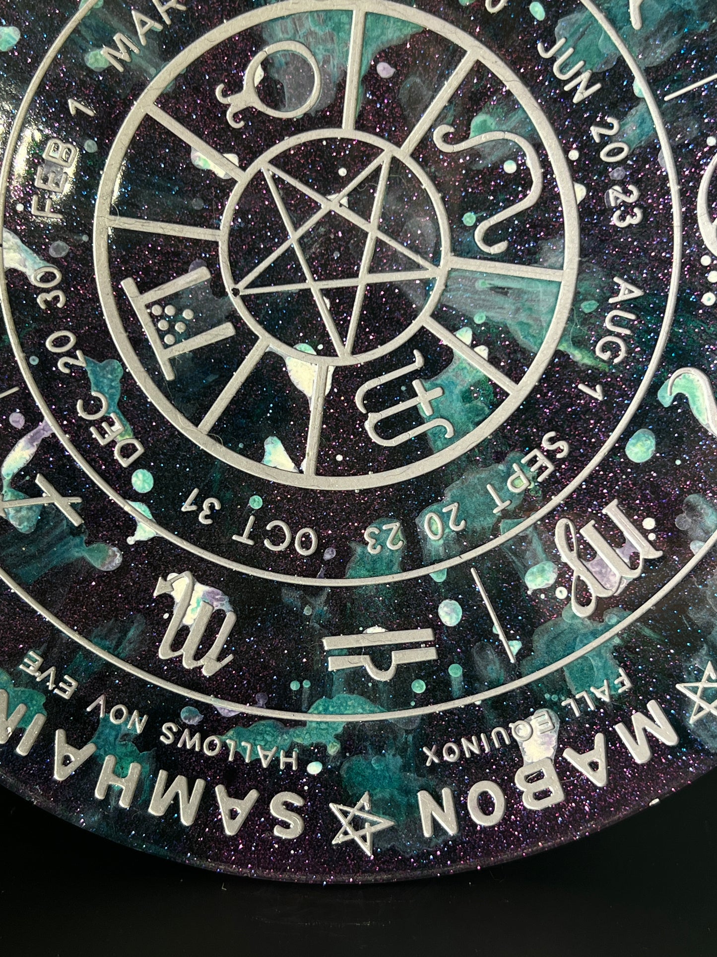 ✨ Enchanted Tides Wheel of the Year Altar Tray ✨