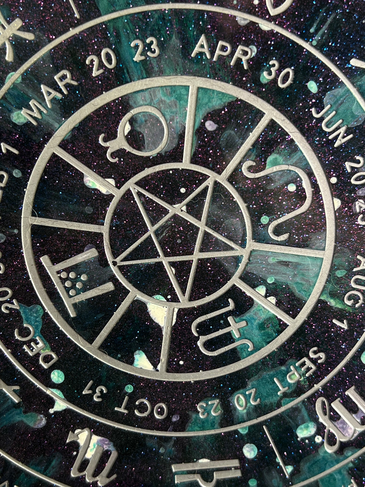 ✨ Enchanted Tides Wheel of the Year Altar Tray ✨