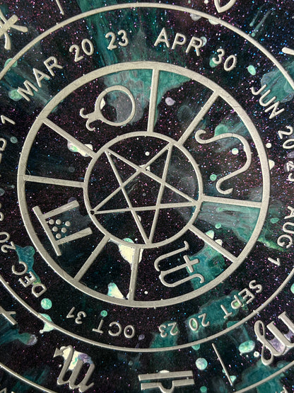 ✨ Enchanted Tides Wheel of the Year Altar Tray ✨