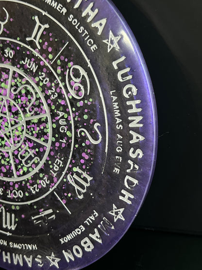 ✨ Midnight Oracle Wheel of the Year Altar Tray ✨