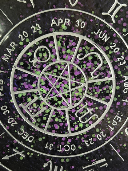 ✨ Midnight Oracle Wheel of the Year Altar Tray ✨