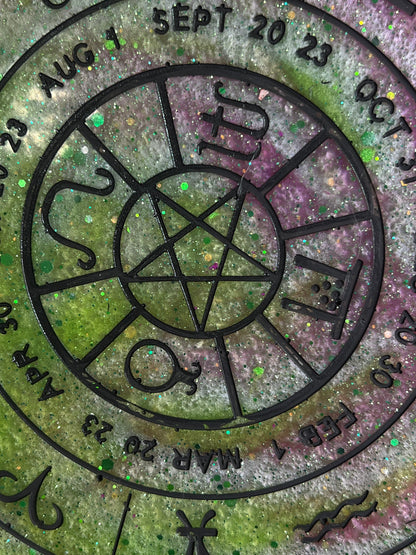 ✨ Enchanted Grove Wheel of the Year Altar Tray ✨