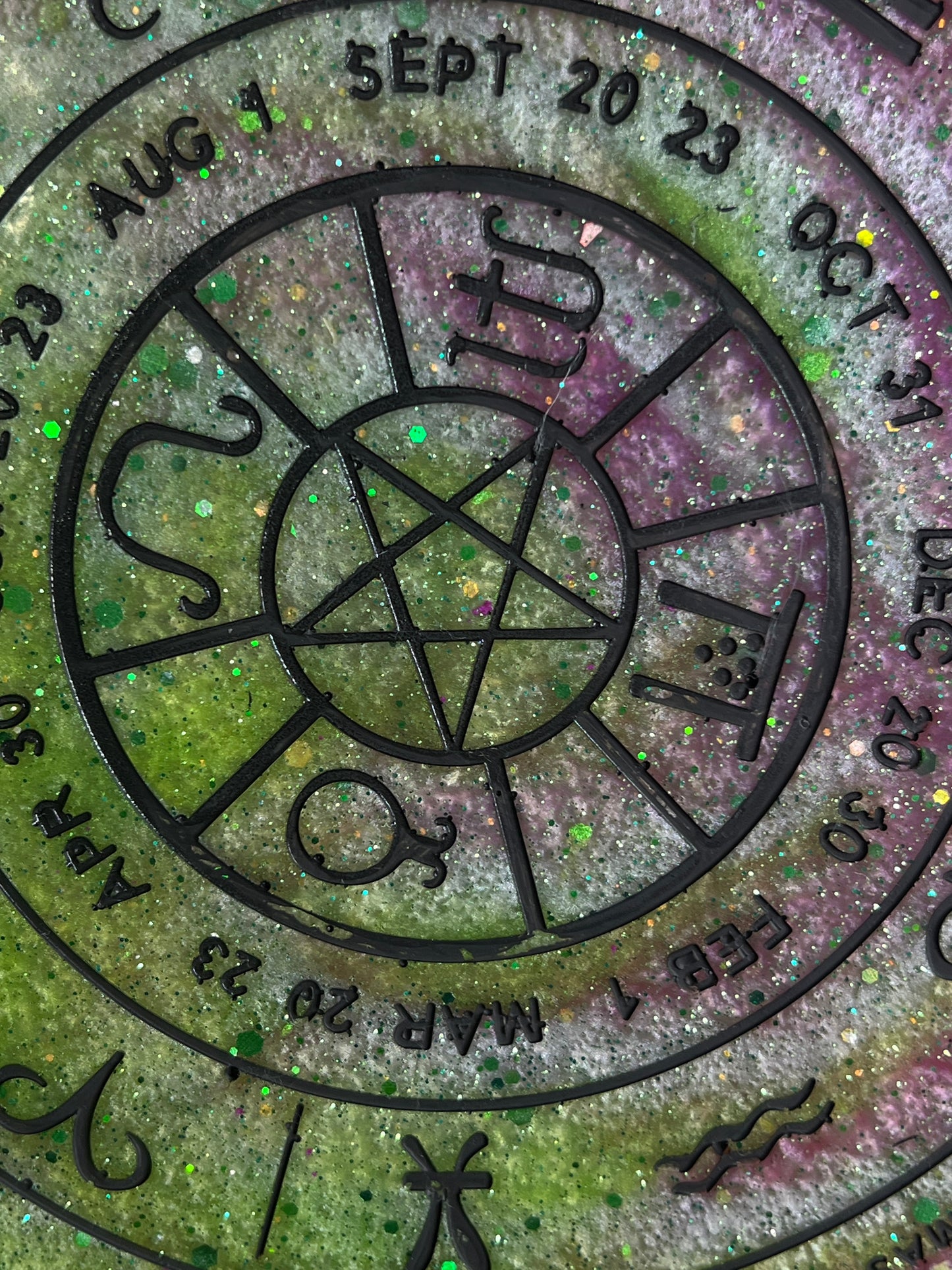 ✨ Enchanted Grove Wheel of the Year Altar Tray ✨