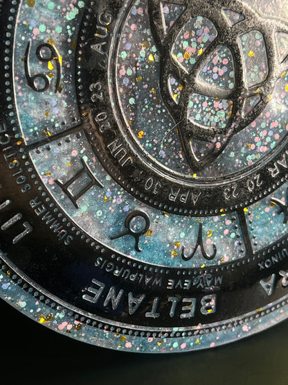 ✨ Celestial Veil Wheel of the Year Altar Tray ✨