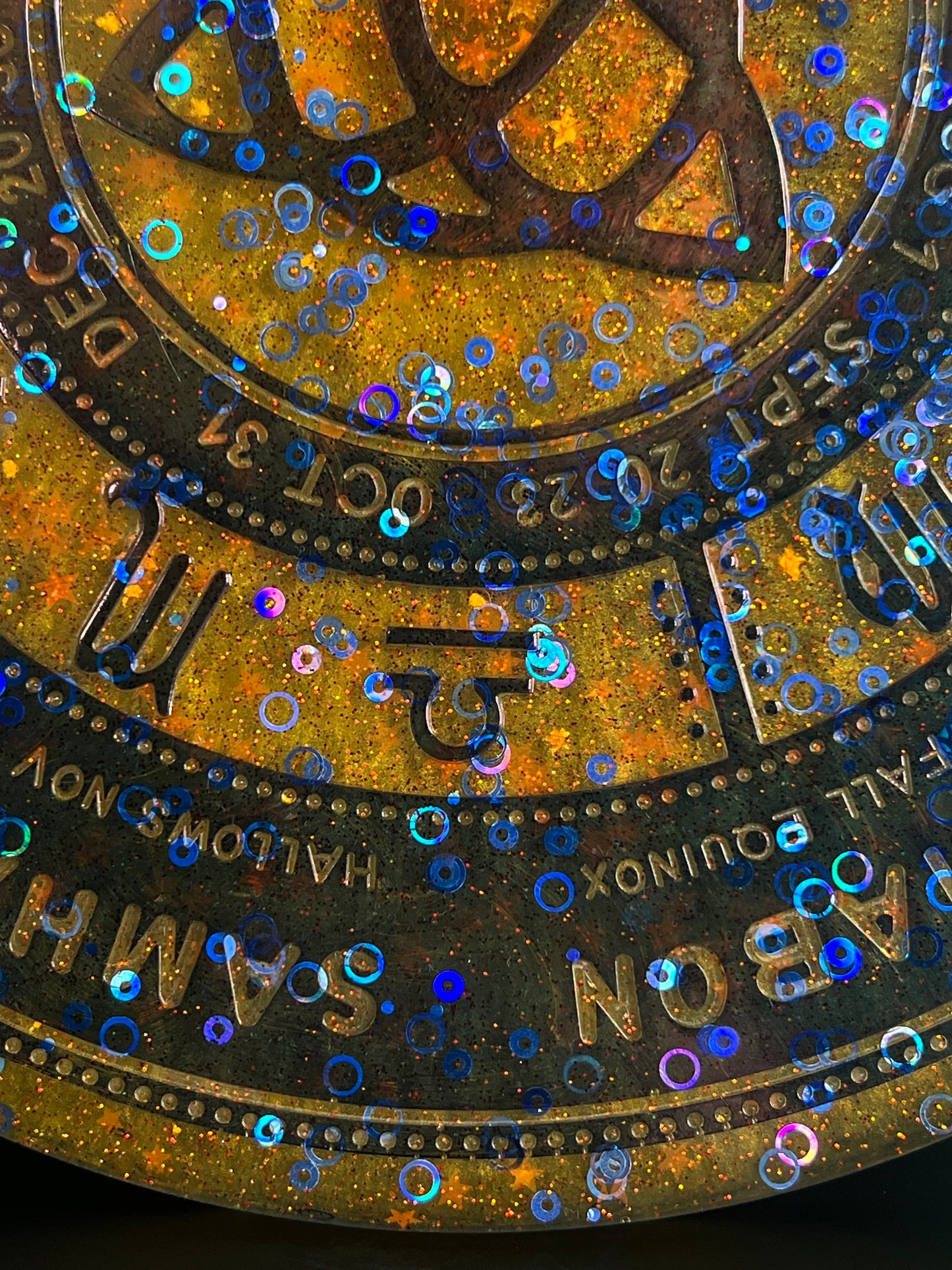 ✨ Solar Ember Wheel of the Year Altar Tray ✨