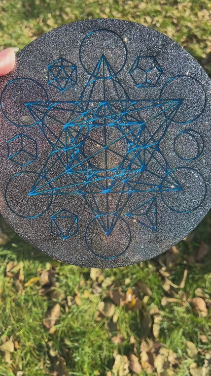 SACRED GEOMETRY TRAY - MEDIUM