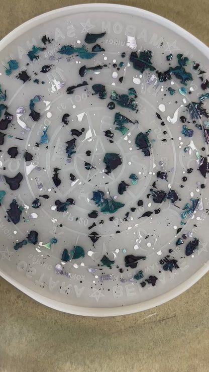 ✨ Enchanted Tides Wheel of the Year Altar Tray ✨