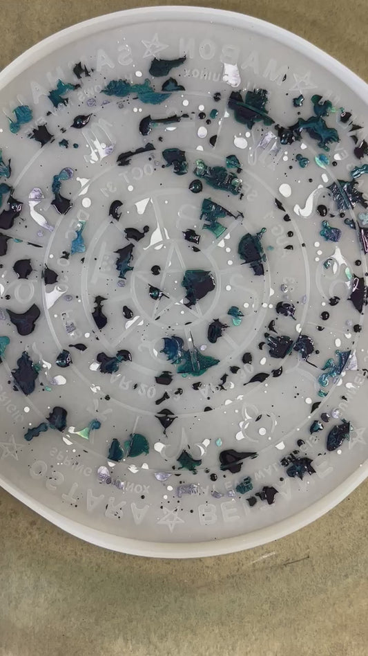 ✨ Enchanted Tides Wheel of the Year Altar Tray ✨