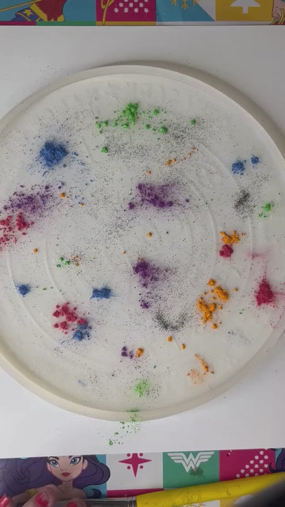 ✨ Cosmic Storm Wheel of the Year Altar Tray ✨