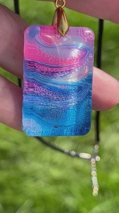 RESIN PENDANT - 7